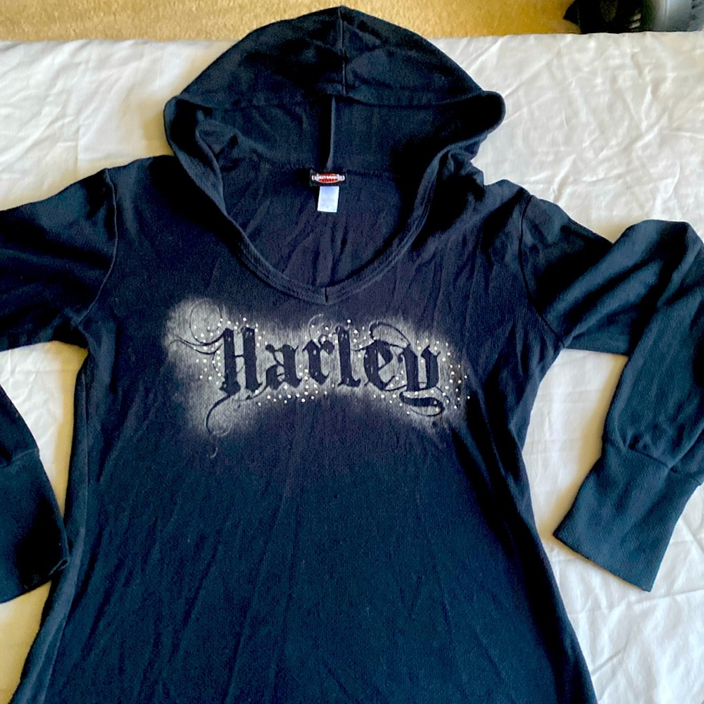 Harley Davidson women thermal shirt medium
